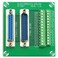Electronics-Salon D-SUB DB25 Male/Female Header Breakout Board Connector, DSUB Terminal Block Connector