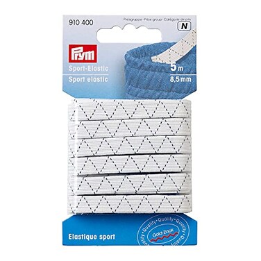 Prym Elastic, White, One Size