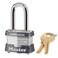 Master Lock MASTERLOCK CO 3KALF-3210 1-1/2"L Shackle Padlock