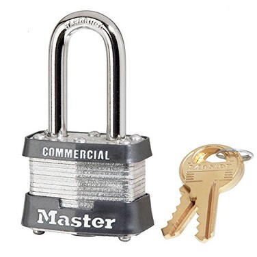 Master Lock MASTERLOCK CO 3KALF-3210 1-1/2"L Shackle Padlock