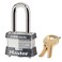 Master Lock MASTERLOCK CO 3KALF-3210 1-1/2"L Shackle Padlock