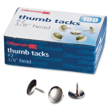 Officemate OIC92912 - OIC Thumb Tacks