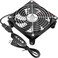 GDSTIME 120mm USB Computer Fan w/L/M/H Speed Controller, DC 5V USB Powered