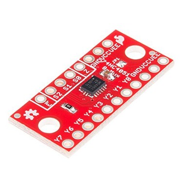 SparkFun PID 13906 Multiplexer Breakout - 8 Channel ,74HC4051
