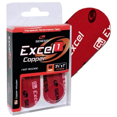 Great Call Genesis Bowling Excel Copper Performance Tape- Red