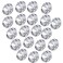 RDEXP Sofa Headboard Upholstery Crystal Buttons Pack of 20 ,Diameter:22mm