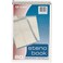 Top Flight Steno Book, 6 x 9 In, White, 80 Sheets