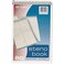 Top Flight Steno Book, 6 x 9 In, White, 80 Sheets