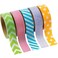 Fun Express Primary Patterned Washi Tape Set ,5 Rolls Per UnitEach Roll Includes 16 Ft. of Tape.