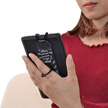 TFY 360° Rotation Hand Strap Holder for 6" E-Readers Anti-Drop Secure Grip