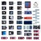 ELEGOO 37-in-1 Sensor Modules Kit with Tutorial Compatible with Arduino