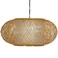 Red Lantern Honey Kata Japanese Ceiling Lantern