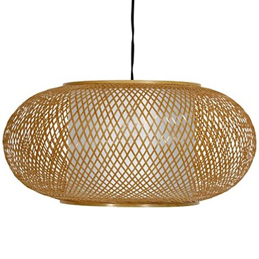 Red Lantern Honey Kata Japanese Ceiling Lantern