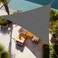ShadeBeyond 16'X16'X16' Sun Shade Sail Dark Grey Triangle