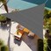 ShadeBeyond 16'X16'X16' Sun Shade Sail Dark Grey Triangle