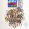 Rainbow Loom Metallic Mixed Silicone Bands, White, Black, Gold, Silver