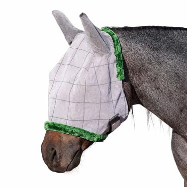 Farnam SuperMask II Horse Fly Mask Basic, Protects Eyes, Large Size