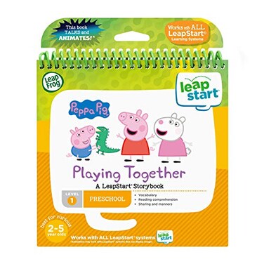 LeapFrog Leapstart 3D Peppa Pig Playing Together Book, Level 1