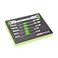 OEMTOOLS 6PC Flex Head Metric Flare Nut Wrench Set 9mm - 21mm