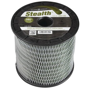 Stens Silver Streak Stealth Trimmer Line, 080 3 lb. Spool, ea, 1