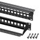Cable Matters 1U 24 Port Keystone Patch Panel with Cable Management