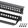 Cable Matters 1U 24 Port Keystone Patch Panel with Cable Management
