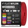 Strapworks Heavy Duty Nylon Webbing Strap 1 in x 10 yd Dark Red