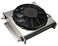 Derale 15870 Hyper-Cool Extreme Remote Mount Fluid Cooler , Black