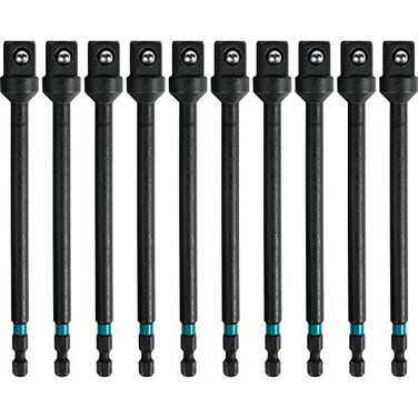Makita A-99437 Impactx 1/2³ x 6³ Socket Adapter, 10 Pack, Bulk
