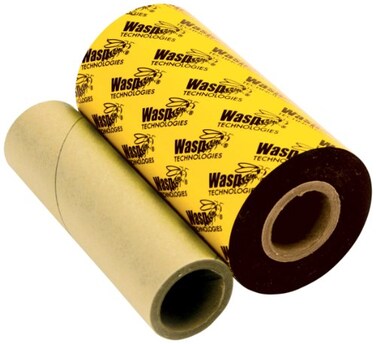 Wasp WPR General Purpose Wax/Resin Barcode Label Ribbon for WPL305/606 Printers, 820' Length x 4.33" Width