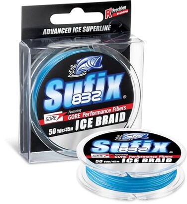 Sufix 832 Ice Braid 4 lb Ice Camo