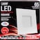 Feit Electric 6in LED Recessed Square Flat Panel Downlight, 65W Eq