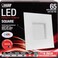 Feit Electric 6in LED Recessed Square Flat Panel Downlight, 65W Eq
