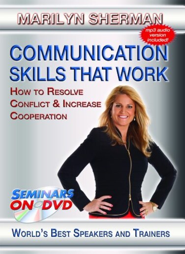 Seminars on Communication Skills That Work - How to Resolve Conflict and Increase Cooperation - Seminars On Demand Professional Development Training Video - Speaker Marilyn Sherman - Includes Streamin