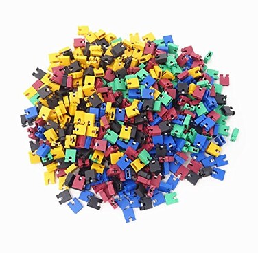 Honbay 500pcs 2.54mm Short Circuit Cap Keycap Set