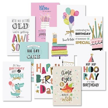 Current Birthday Greeting Card Set