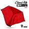 Magic Makers Professional Grade 9 Inch Magician's Silk - Red