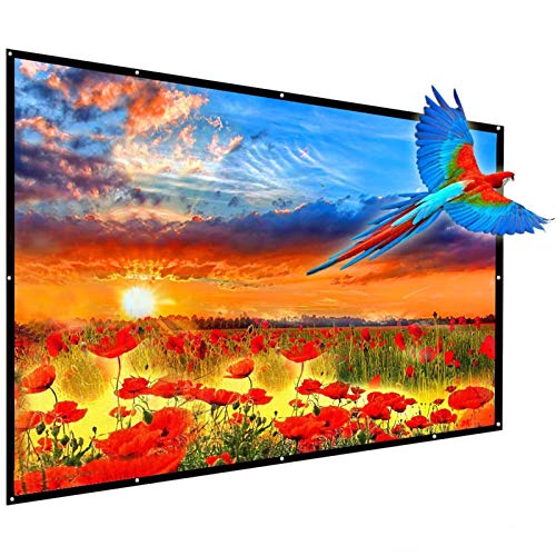 واي إف 2009 إس زد Yf2009sz Foldable Anti Crease Hd Outdoor Portable Projector Screen 180 inch