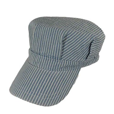Jacobson Hat Child's Blue Engineer Train Conductor Hat