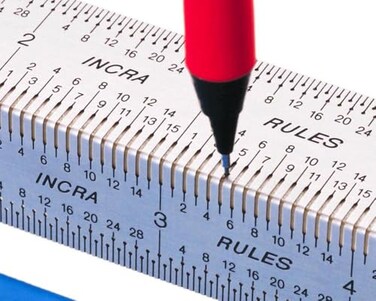 INCRA BNDRUL18 Rules Marking Rulers, 18