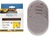 Mirka Abranet 5 Inch 100 Grit Mesh Sanding Discs, Hook and Loop, 10 Pack