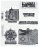 Stampers Anonymous Rubber Stamp Set, 7 by 8.5-Inch, Classics No.1