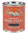General Finishes Water Based Milk Paint, 1 Quart, Lamp Black