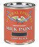 General Finishes Water Based Milk Paint, 1 Quart, Lamp Black