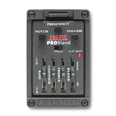 Fishman Prefix Pro Blend Pickup System, Narrow Format