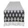DII Southwest Colby Collection Tabletop, Table Runner, 15x72, Black/Gray