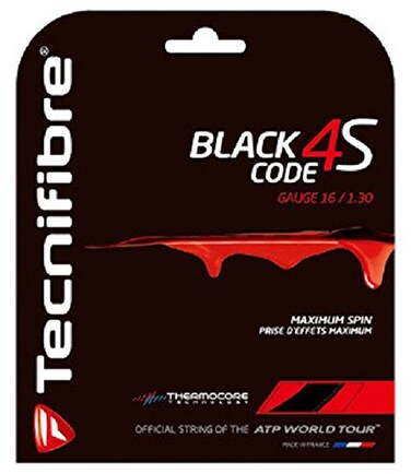 Tecnifibre Black Code 4S ,16-1.30mmString Set