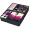 Simple Houseware 4-Pack Drawer Organizer Set for Underwear/Socks/Bra, Black