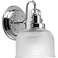Progress Lighting Archie 1-Light Bath Vanity Light, Polished Chrome