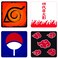 ABYSTYLE Naruto Shippuden 4-Pc. Coaster Set